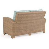 City Light Outdoor Wicker Loveseat in Oyster Grey Model 6602OG