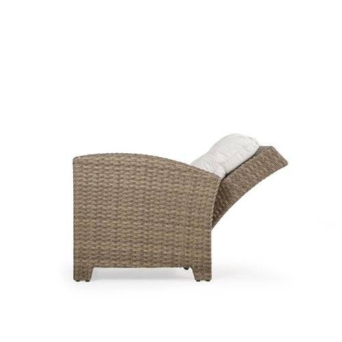 City Light Outdoor Wicker Reclining Back Club Chair in Oyster Grey Model 6392OG