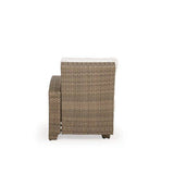 City Light Outdoor Wicker Right Facing (RF) Arm Reclining Chair in Oyster Grey Model 6392ROG