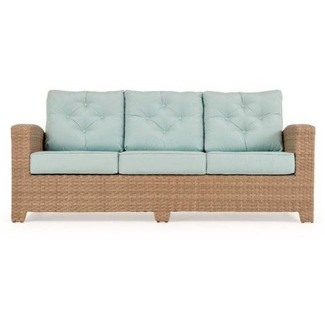City Light Outdoor Wicker Sofa in Oyster Grey Model 6603OG