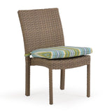 City Light Outdoor Wicker Stackable Dining Side Chair in Oyster Grey Model 6611OG