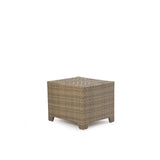 City Light Outdoor Wicker Storage End Table in Oyster Grey Model 6320OG