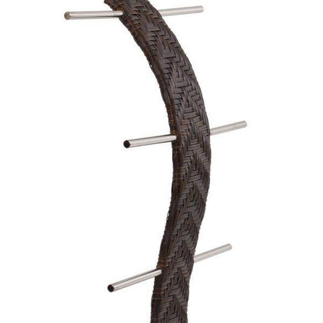 City Light Outdoor Wicker Towel Tree in Oyster Grey Model 6013OG