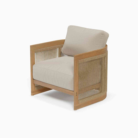 Compass Outdoor Cay 4-Piece Loveseat Set Model PRP-8001-NAT-4PC by Pelican Reef
