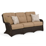 Compass Outdoor Wicker Sofa Model 4303CLV