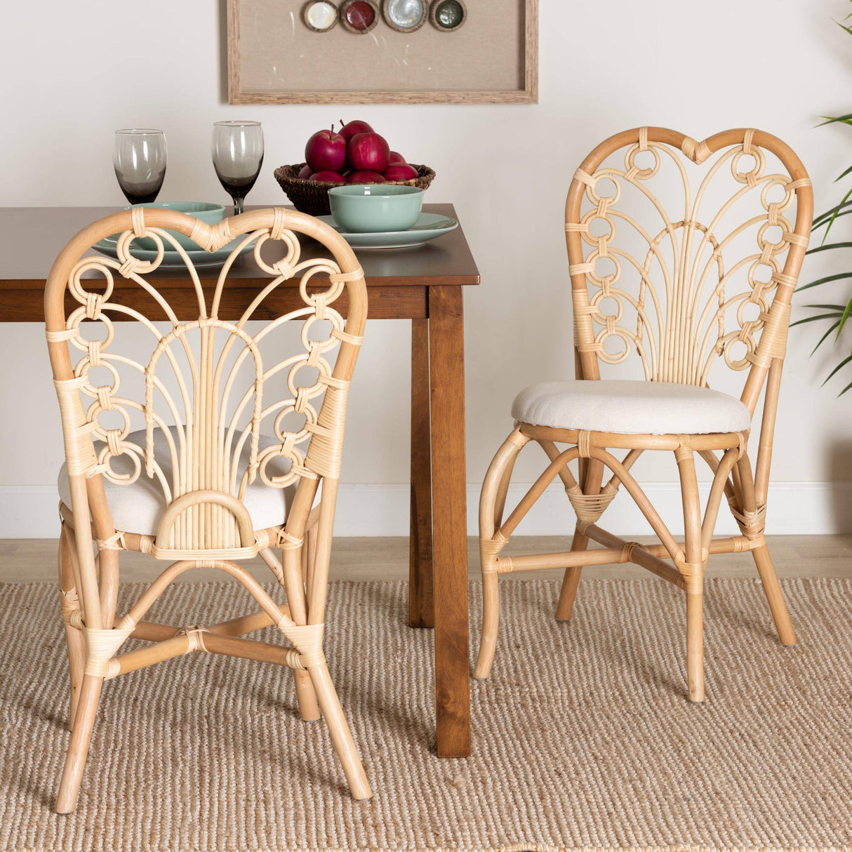 Cupid Wicker Fair Rattan Dining Chair