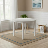 Islamorada Round Table - Drop Leaf Model D23386-DAPGREY By Seawinds Trading