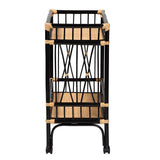 Oceana Wicker Fair Rattan Kitchen Bar Cart