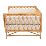 Raita Bohemian Natural Brown Rattan Daybed by Wicker Fair