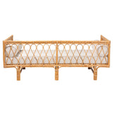 Raita Bohemian Natural Brown Rattan Daybed by Wicker Fair