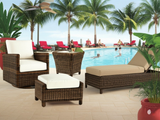 Del Ray 4 Pc Outdoor Set 76600 By South Sea Rattan