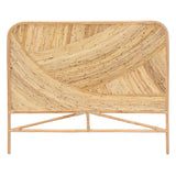 Porto Bohemian Honey Rattan Queen Headboard