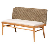 Wicker Fair Denver Rattan 3 Pc Dining Nook Set