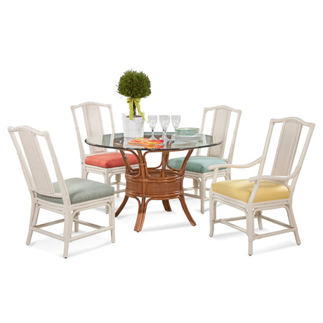 Drury Lane Indoor Rattan Dining Set by Braxton Culler Model 1977-028-SET