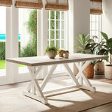Iverna Table Base & Top by Capris Furniture Model DT780
