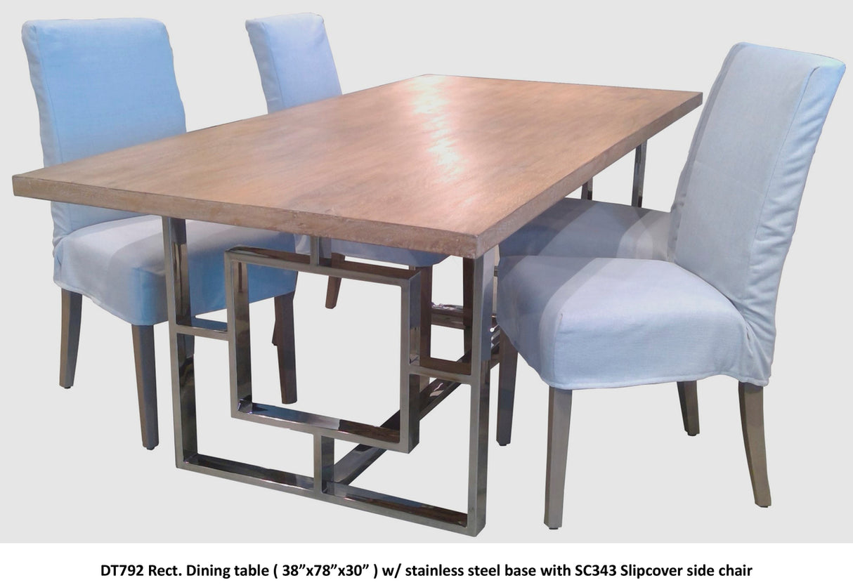 Arlura Dinning Base & Top by Capris Furniture Model DT792