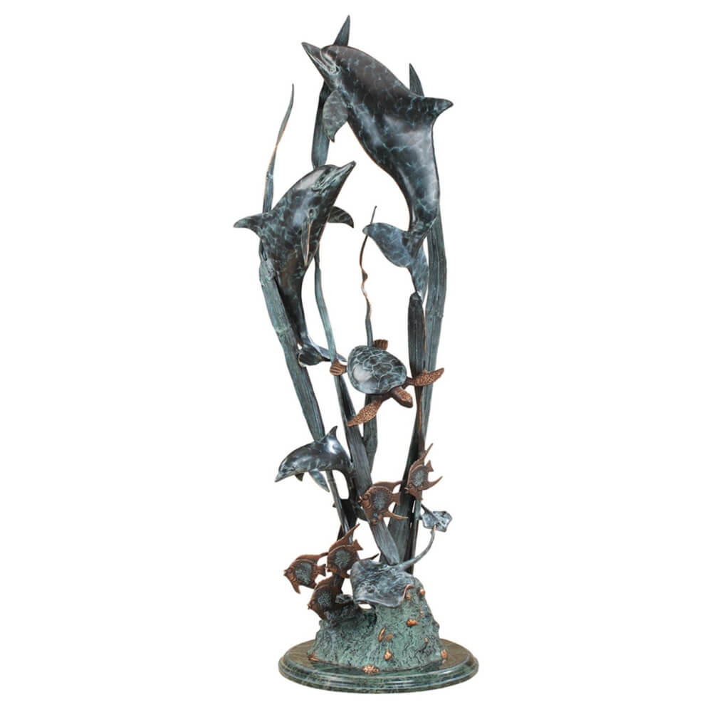 Dolphin Sea Mystery Sculpture