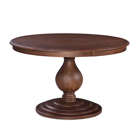Douglas 54" Round Pedestal Dining Table by Braxton Culler Made in the USA Model 1051-075A