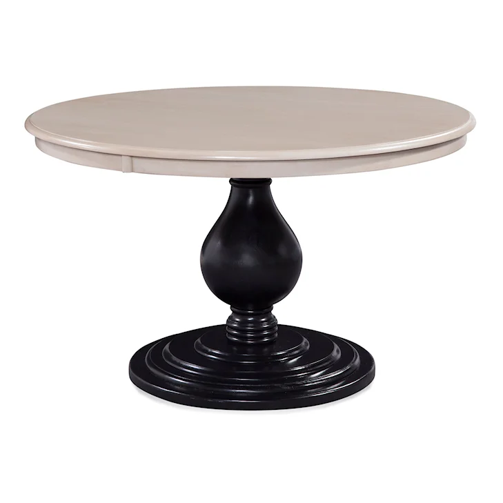 Douglas 54" Round Pedestal Dining Table by Braxton Culler Made in the USA Model 1051-075A