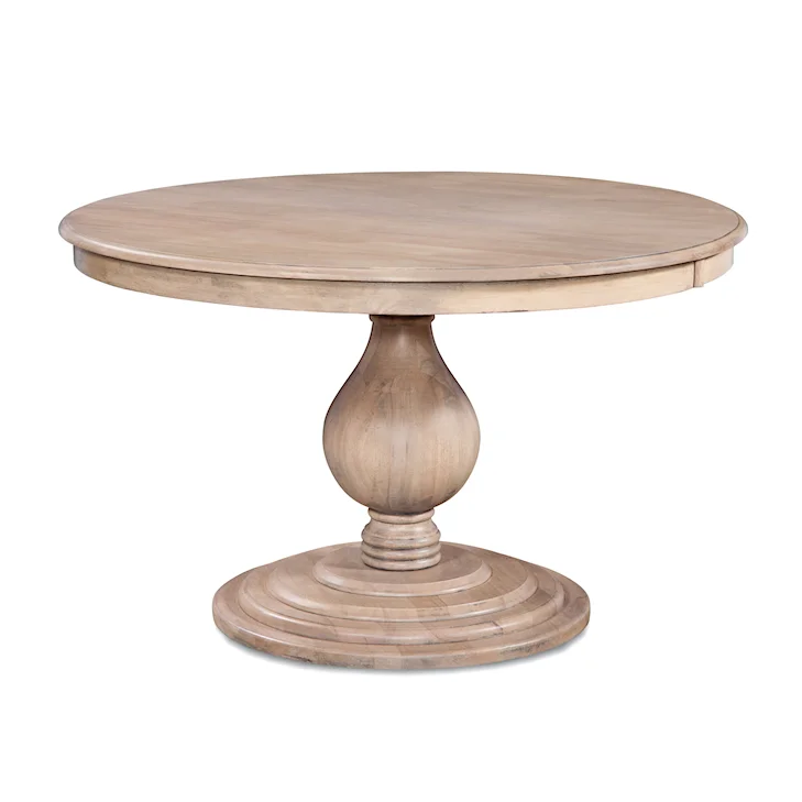 Douglas 54" Round Pedestal Dining Table by Braxton Culler Made in the USA Model 1051-075A
