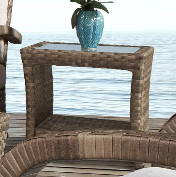 Driftwood Bay Outdoor 4 Pc Furniture Set 78200-4PC SET By South Sea Rattan
