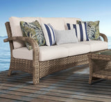Driftwood Bay Outdoor 4 Pc Furniture Set 78200-4PC SET By South Sea Rattan