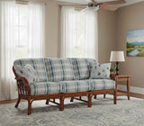 Edgewater Customized Rattan Sofa Model 914-011 Made in the USA by Braxton Culler