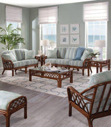 Edgewater Rattan Coffee Table 914-072 Made in the USA by Braxton Culler