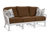 Edgewater Customized Rattan Sofa Model 914-011 Made in the USA by Braxton Culler