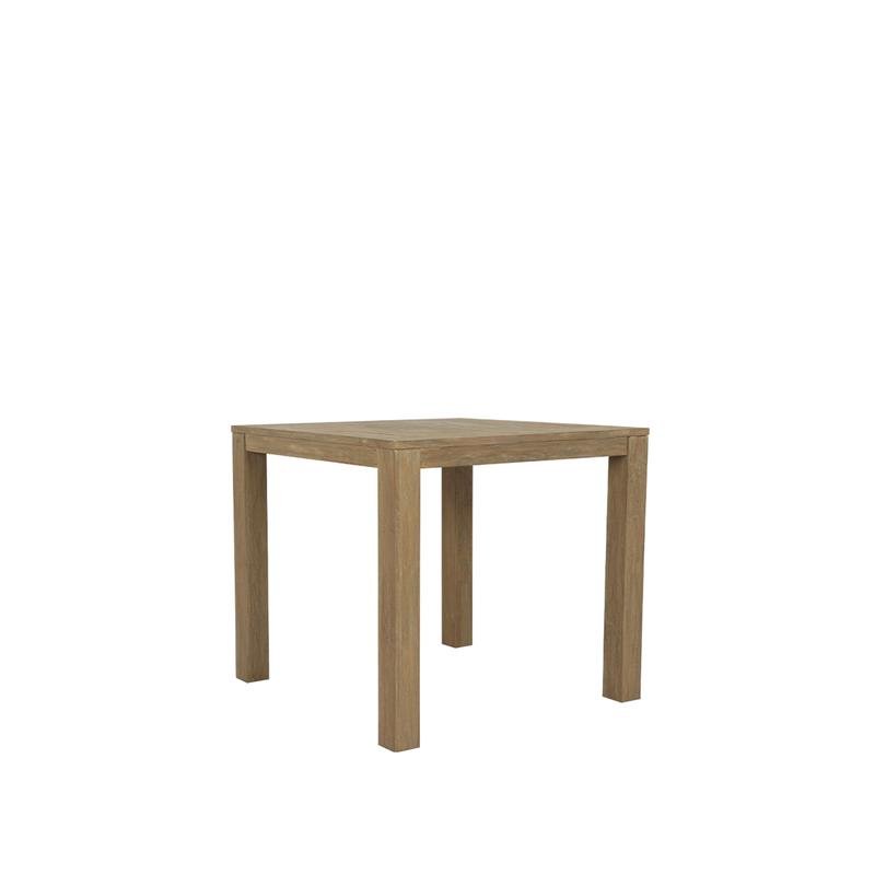 Coastal Teak Outdoor End Table by Sunset West Model 5501-ET