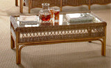 Everglade Rattan Coffee Table Model 907-072 Made in the USA by Braxton Culler