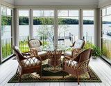 Everglade Rattan 6 Pc Dining Set Model 905-075SET Made in the USA by Braxton Culler