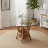 Everglade Indoor Round Dining Table by Braxton Culler Made in the USA Model 905-075