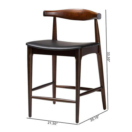 Eira Counter Stool Set of 2 by Wicker Fair