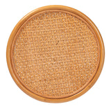 Beldon Bohemian Honey Rattan End Table by Wicker Fair
