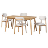 Emily 5-Piece Dining Set by Wicker Fair