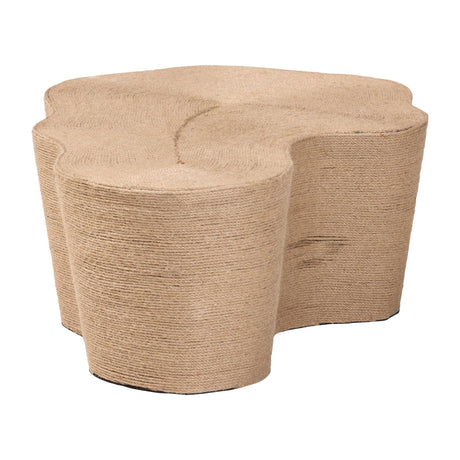 Edina Natural Jute Coffee Table by Wicker Fair