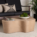 Edina Natural Jute Coffee Table by Wicker Fair