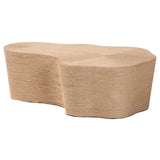 Edina Natural Jute Coffee Table by Wicker Fair
