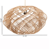 Panchit Handwoven Jute Pendant Lampshade by Wicker Fair