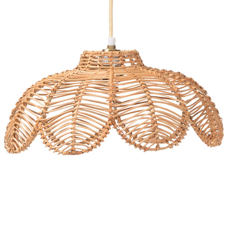 Oceana Natural Rattan Pendant Lampshade by Wicker Fair
