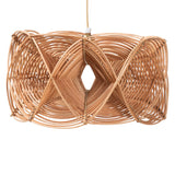 Isles Natural Rattan Pendant Lampshade by Wicker Fair