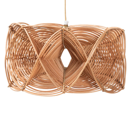 Isles Natural Rattan Pendant Lampshade by Wicker Fair