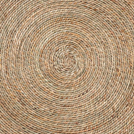 Fujita Handwoven Seagrass End Table by Wicker Fair