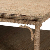 Ganitis Handwoven Seagrass Coffee Table by Wicker Fair