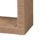 Rashi Handwoven Jute Console Table by Wicker Fair