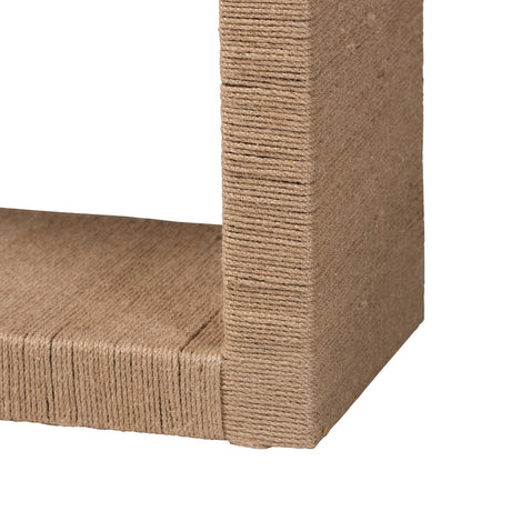 Rashi Handwoven Jute Console Table by Wicker Fair
