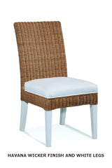 Farmhouse 6 Pc Custom Rattan Dining Set by Braxton Culler