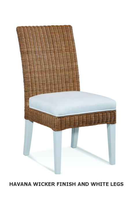 Farmhouse 6 Pc Custom Rattan Dining Set by Braxton Culler