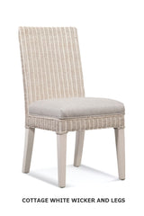 Farmhouse 6 Pc Custom Rattan Dining Set by Braxton Culler
